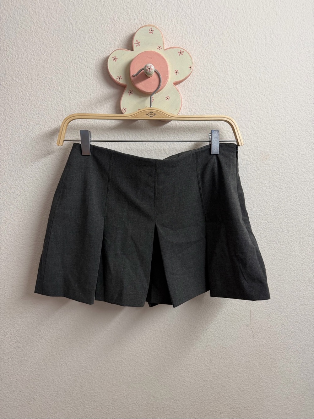Zara Black Pleated Skort